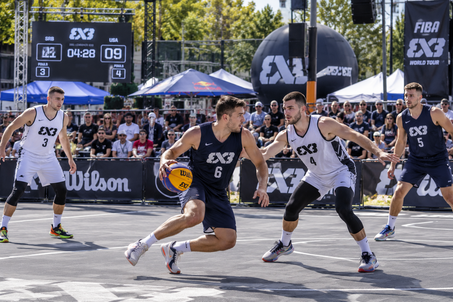 Serbian 3x3 basketball