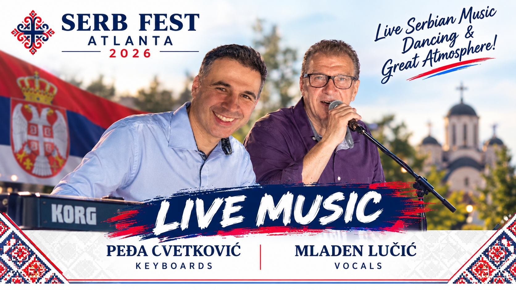 Mladen Lučić and Peđa Cvetković live music